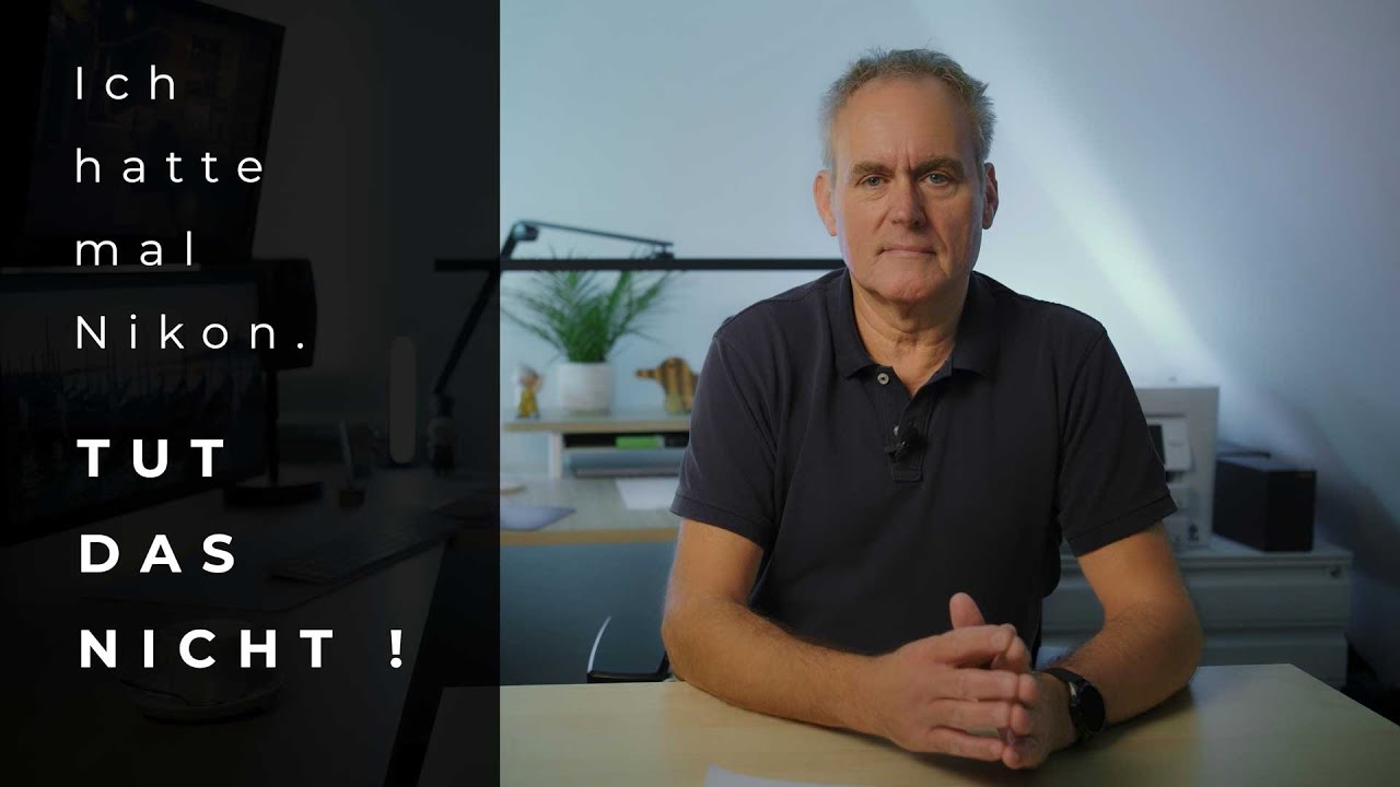 Ich habe mal mit Nikon fotografiert. TUT DAS NICHT!