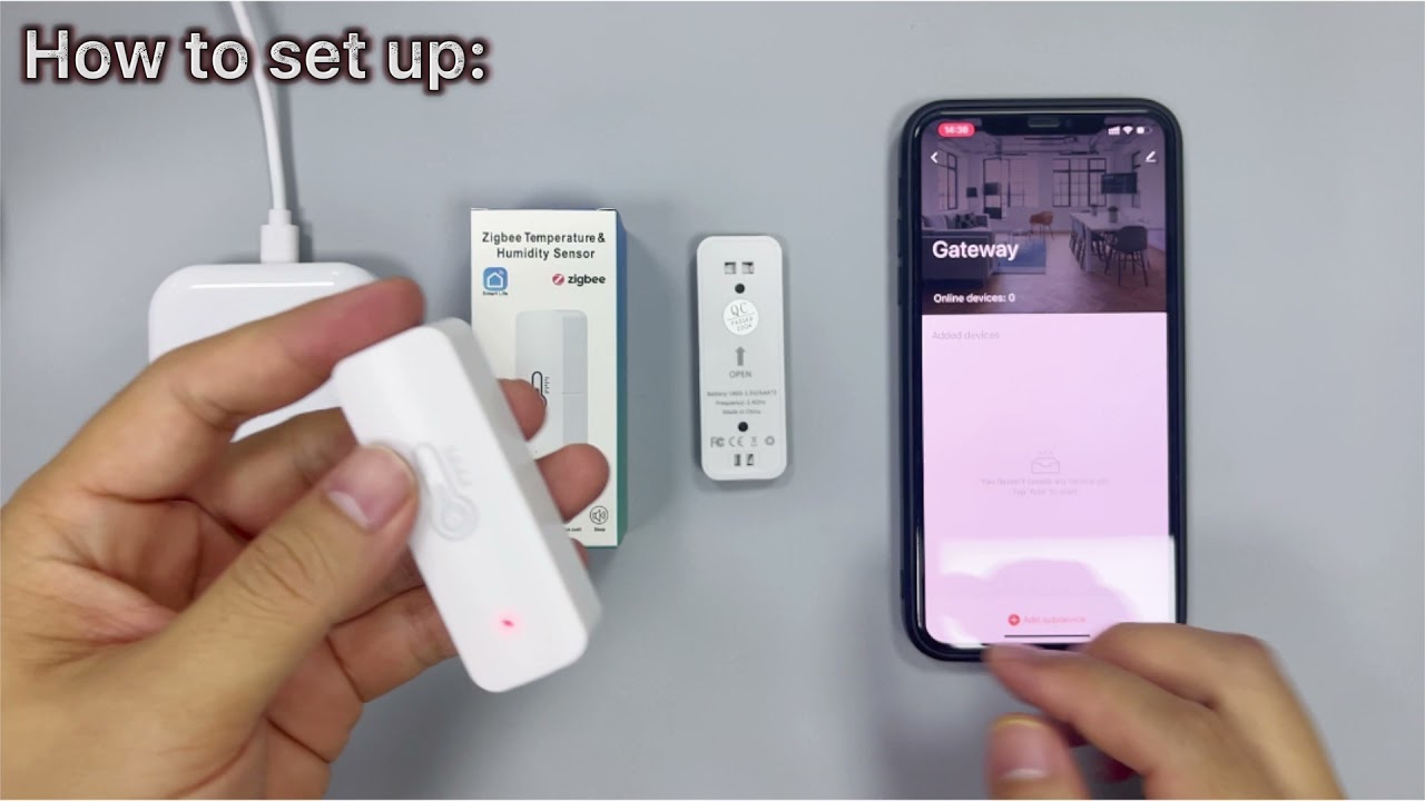 Tuya Zigbee Temperature & Humidity Sensor