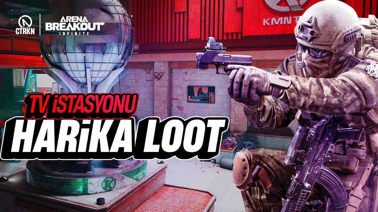 BU HARİTADA ÇOOK FAZLA LOOT VAR!! SEZON 1 TV İSTASYONU | Arena Breakout: Infinite Türkçe