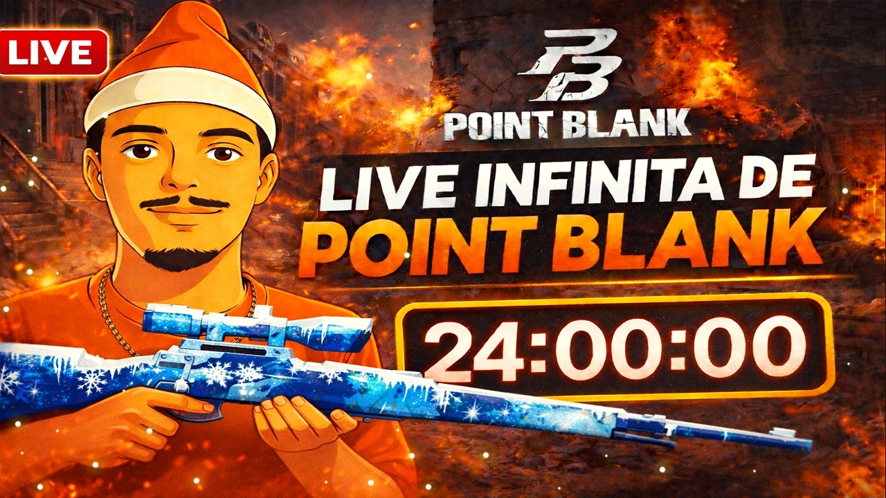 🔴 LIVE INFINITA !! POINT BLANK NA VEIA !TEMPO #pointblankbrasil #pointblank