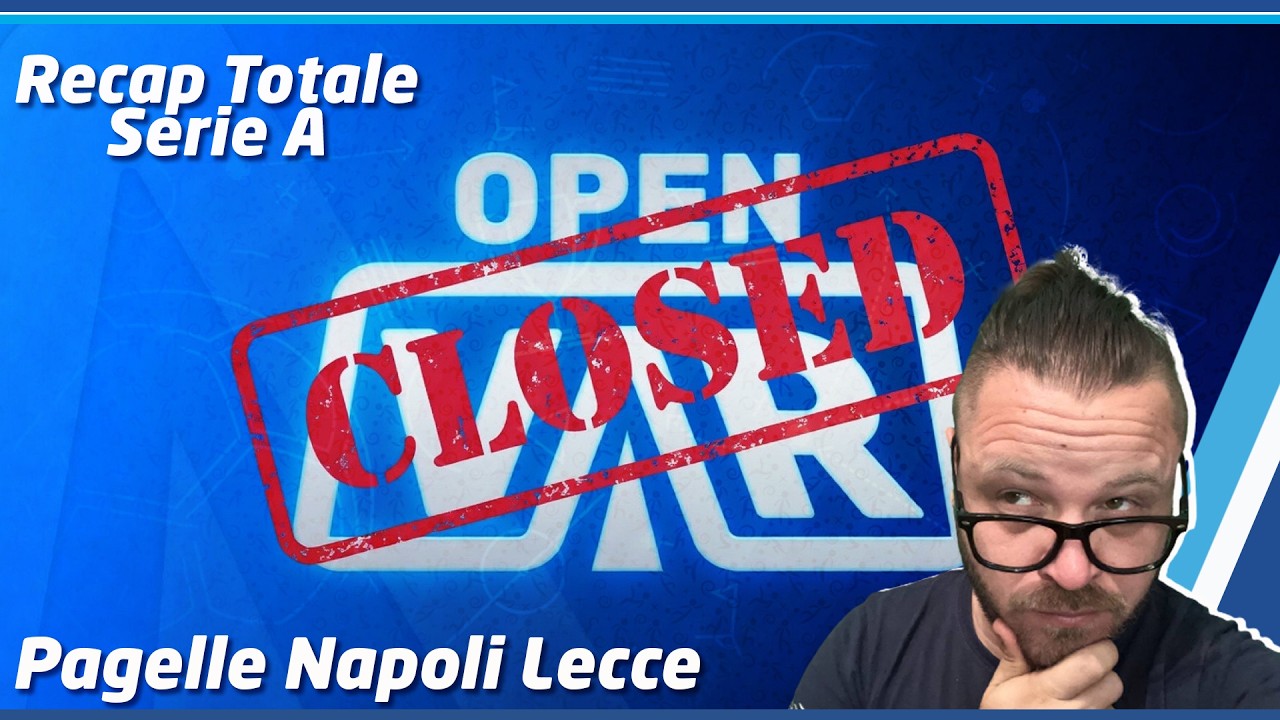 INVECE DI CHIUDERE, migliorate OPEN VAR cosi 👀 corsa Champions #SerieA 🔵