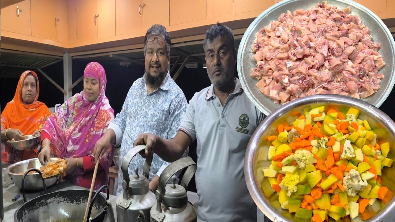 আজ বৃদ্ধাশ্রমে গ্রামের গণ্যমান্য লোকদেরকে নিয়ে কি কারনে একত্র হলাম ভিলেজ বাংলা কিচেনে কি রান্না হলো