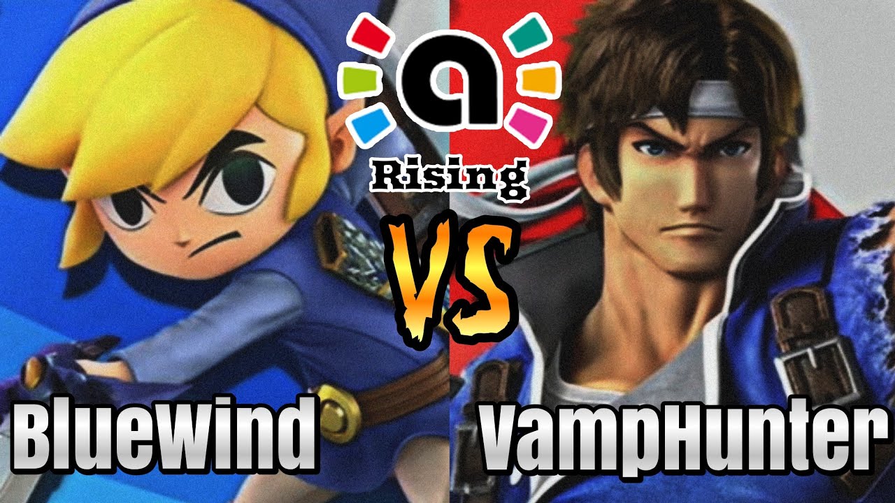 Smash Ultimate Amiibo: BlueWind (Toon Link) vs VampHunter (Richter) | AFL - Rising