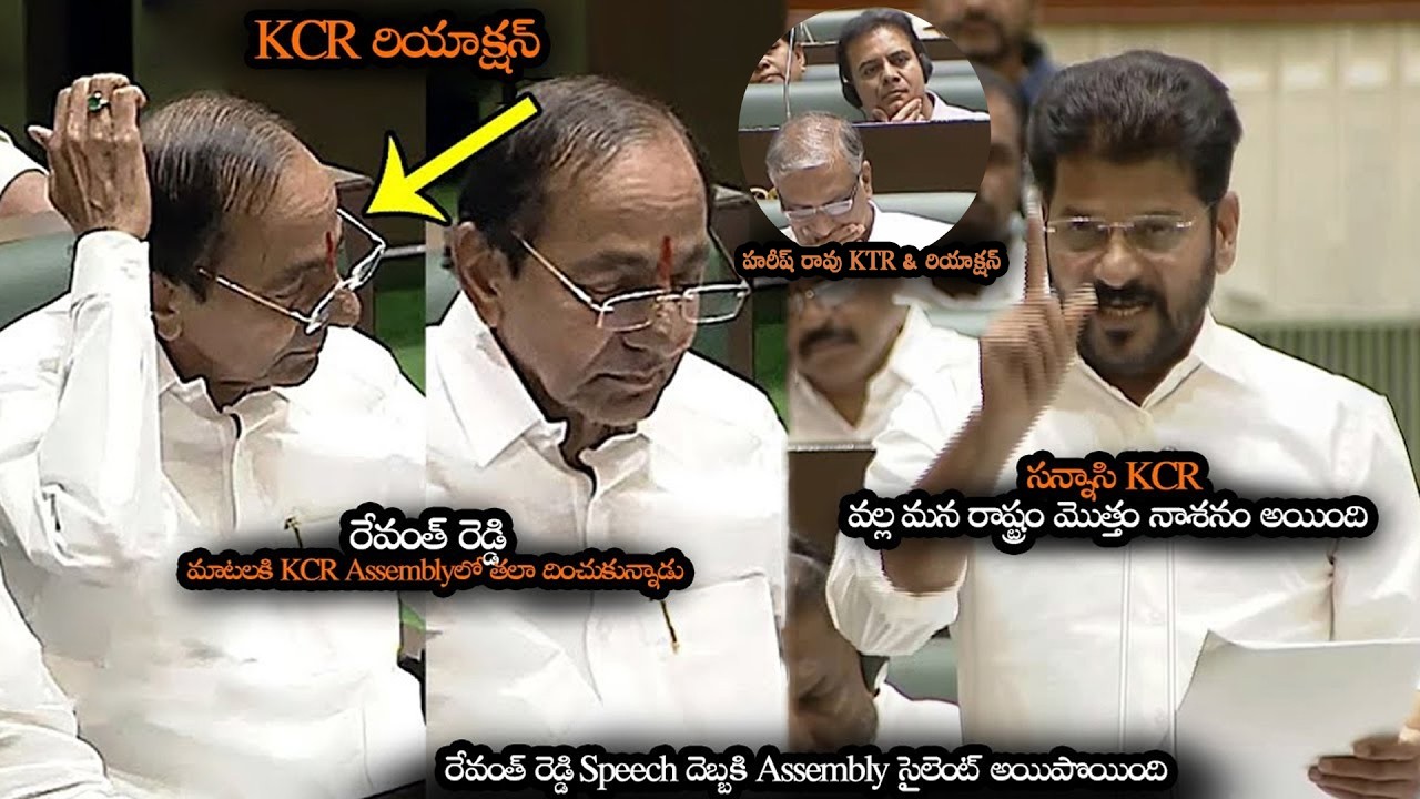 రేవంత్ రెడ్డి Speech దెబ్బకి Assembly సైలెంట్ అయిపొయింది || Revanth Reddy Aggressive WARNING To KCR
