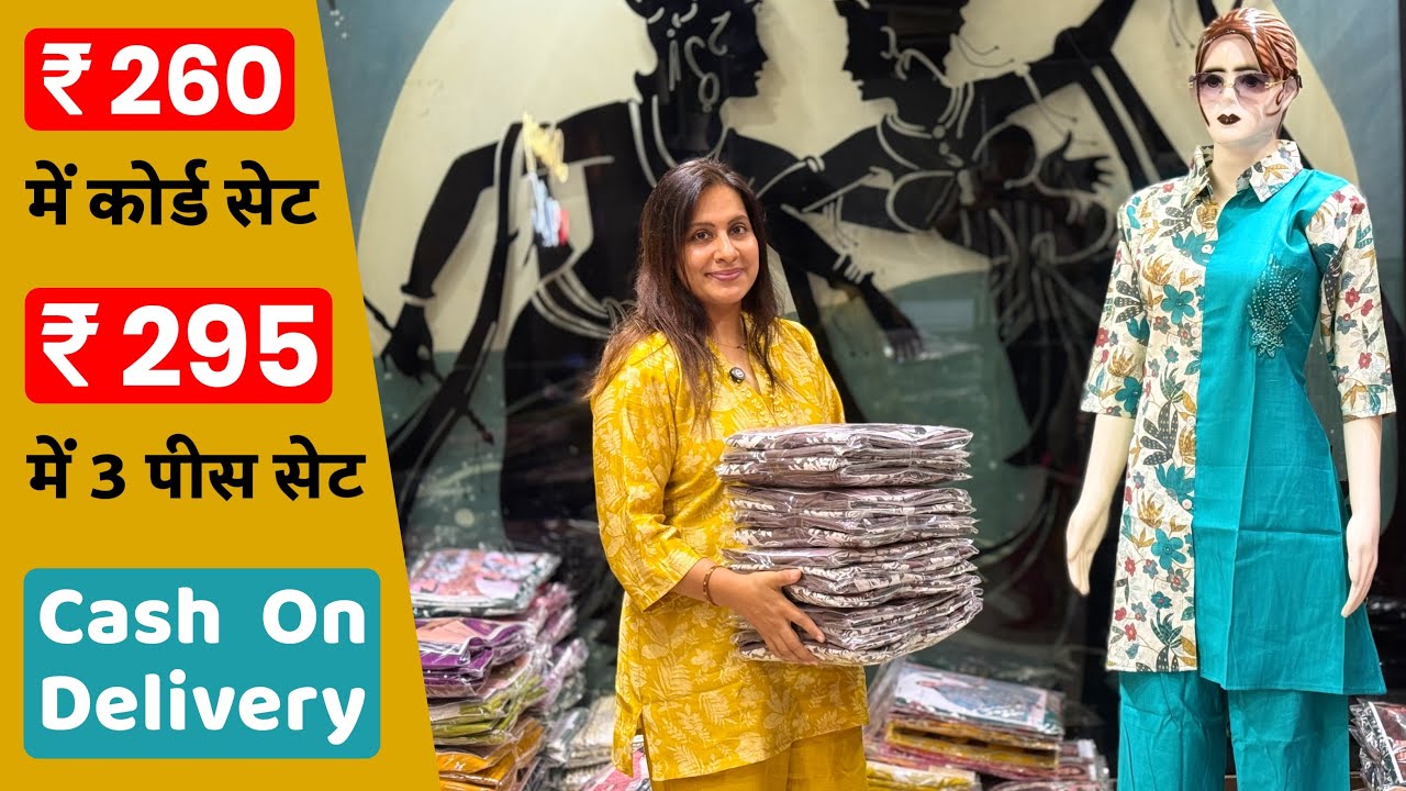जुलाई से यहीं कलेक्शन धामधूम से बिकेगा 😍 Kurti Set Manufacturer In Ahmedabad || Cord Set Wholesale