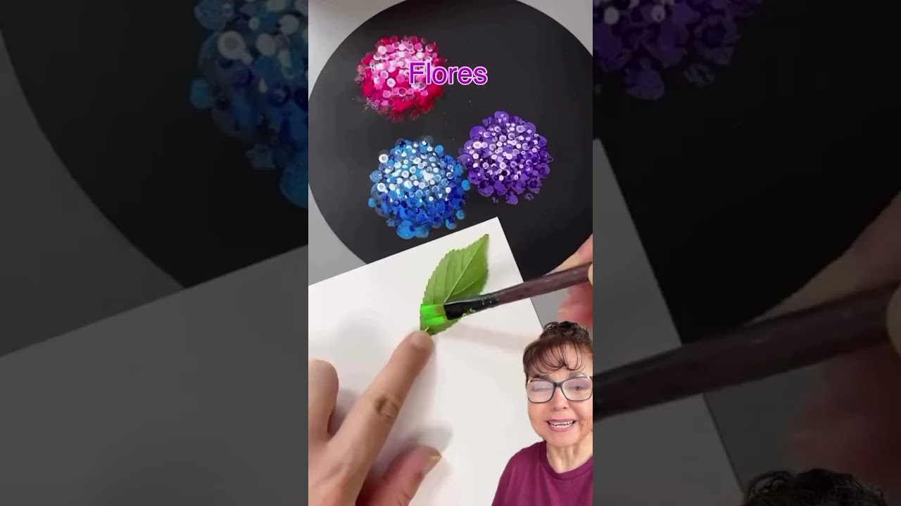 Pintando flores #rosario #pintandoflores #manualidades #handmade #charitobalderrama #mariariverobal