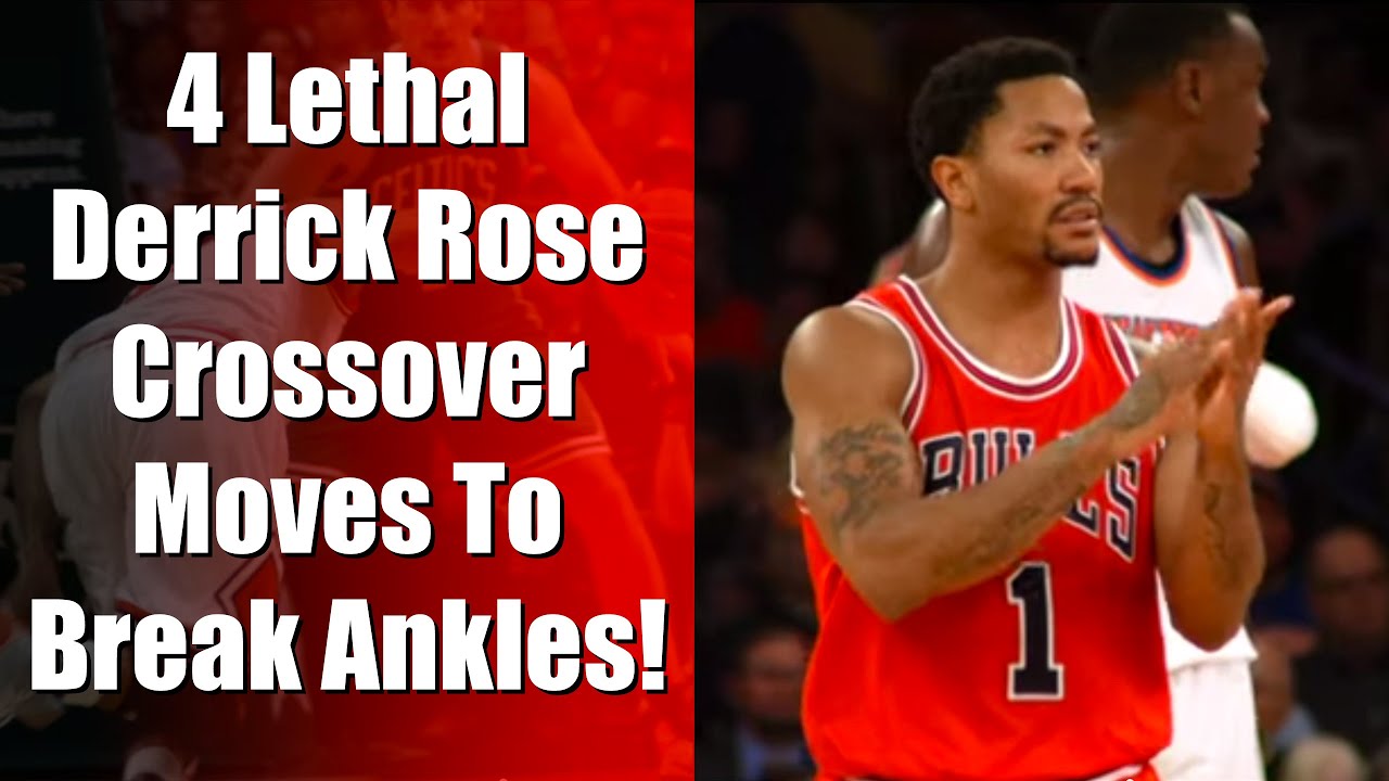 How to: Top 4 Derrick Rose Crossover Ankle Breakers! Best Basketball Moves