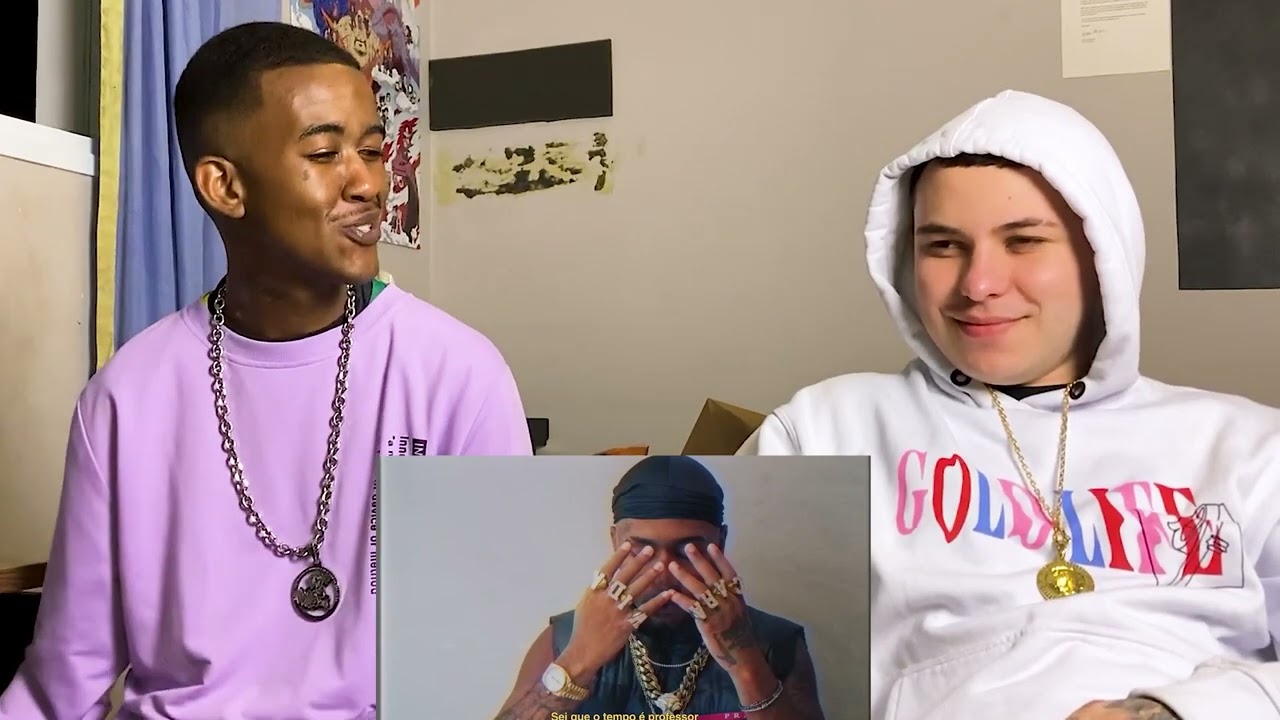Jhony & Thiago REACT - O TEMPO E PROFESSOR - Orochi Feat. MVK & Oruam