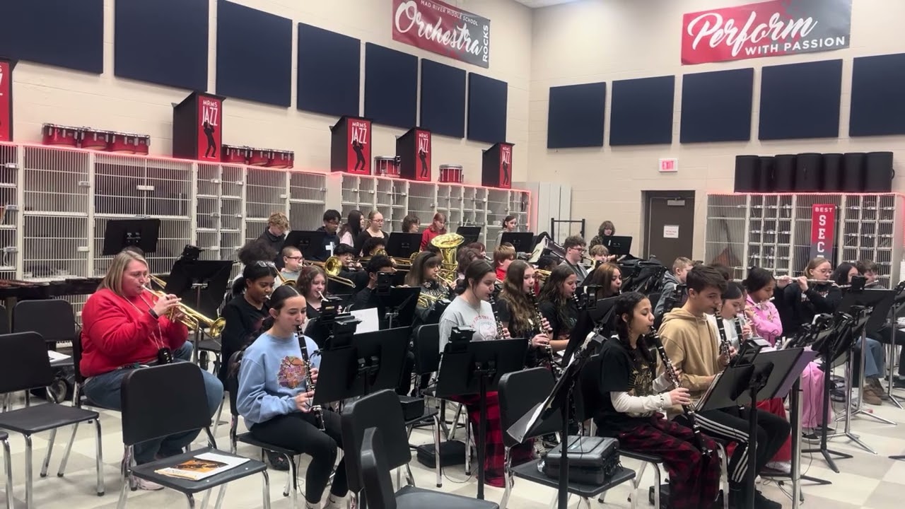 7th Grade Band Practice!