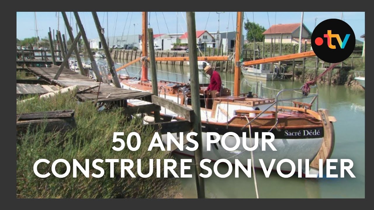 ⛵ Un passionné met 50 ans pour construire son voilier