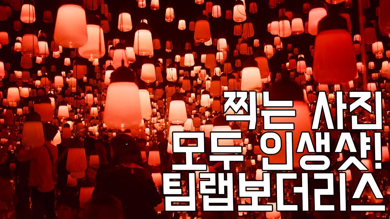 teamlabBordeless 팀랩보더리스찍는 사진 모두 인생샷나오기로 유명한 곳. [teamlabBordeless/도쿄브이로그/팀랩/tokyo]