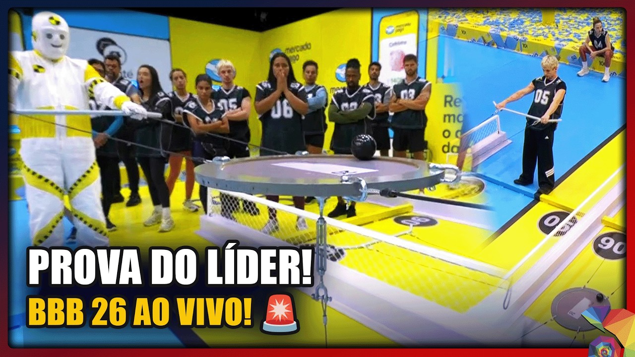 🚨 PROVA DO LÍDER AO VIVO! Nova liderança definida no BBB26