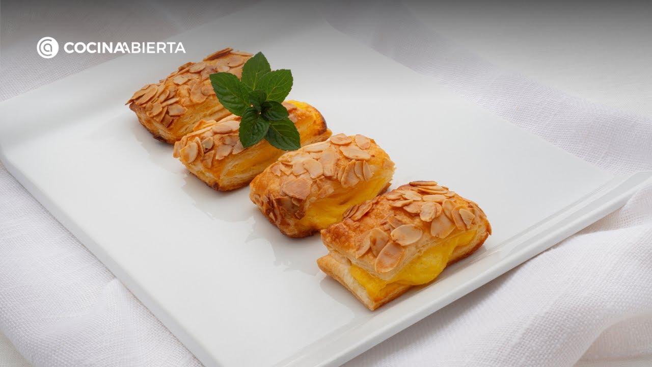 El Postre Más Rápido de Karlos Arguiñano: Hojaldres con Crema y Almendra