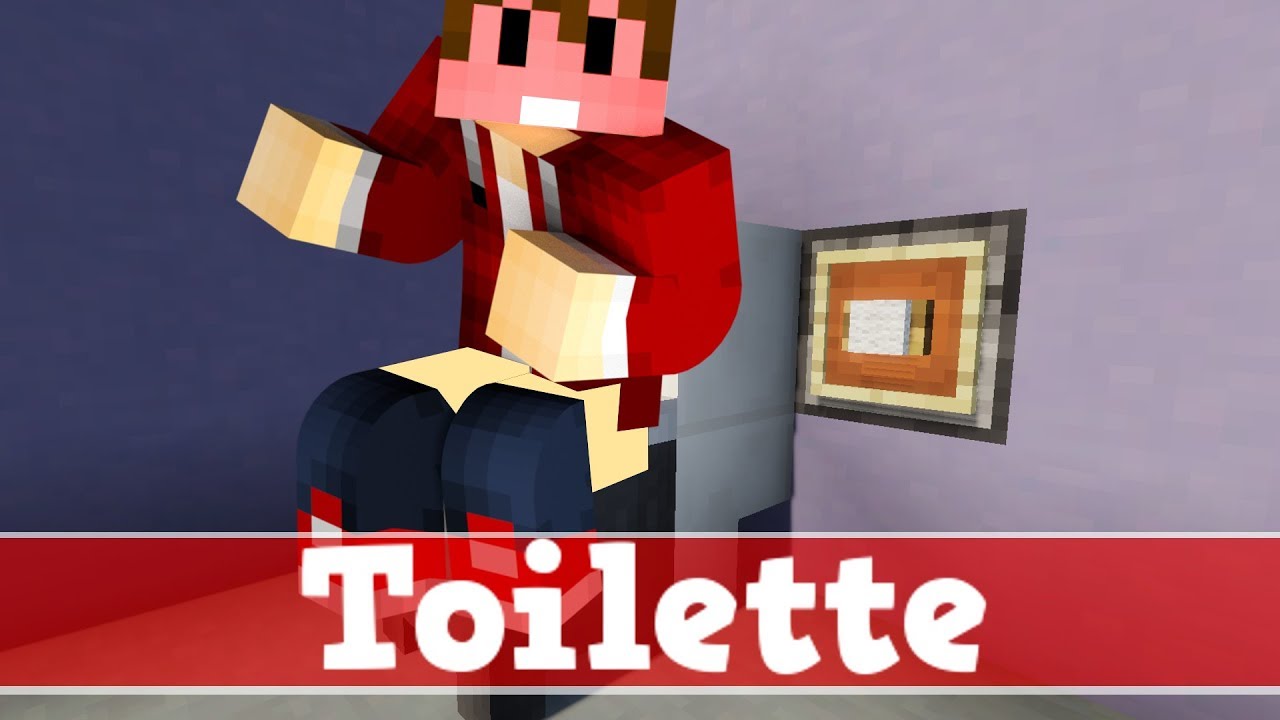 Minecraft Wie baut man eine funktionierende Toilette | Minecraft Toilette bauen deutsch