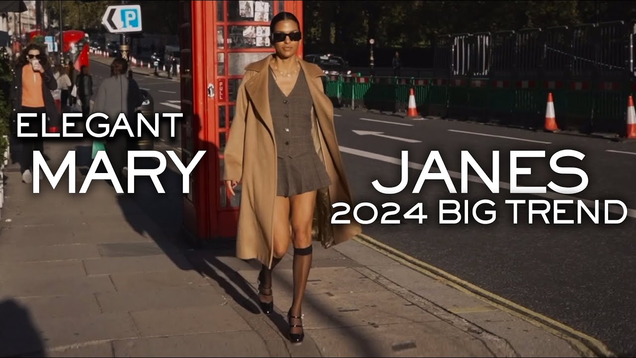 Hottest 2024 Fashion Trend that will be HUGE!  Elegant Outfits ft. ROGER VIVIER Mary Jane Shoes