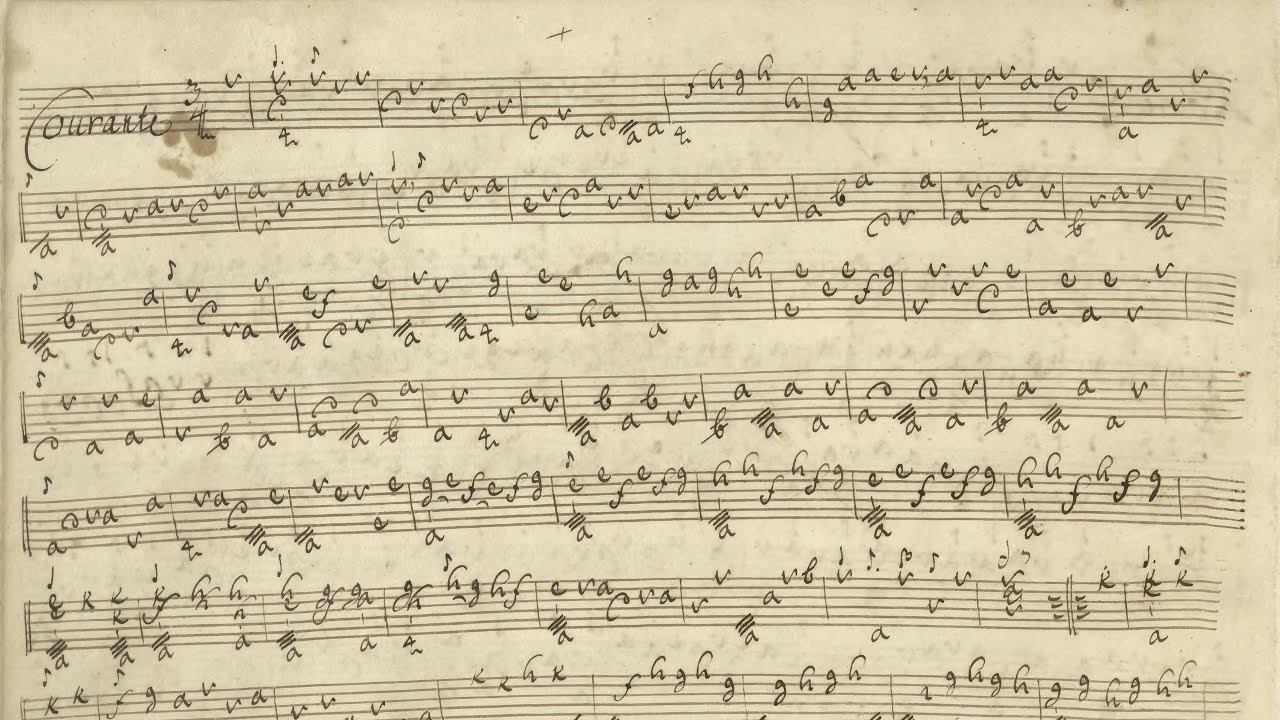 S. L. Weiss - Courante in C Major WeissSW 88.3