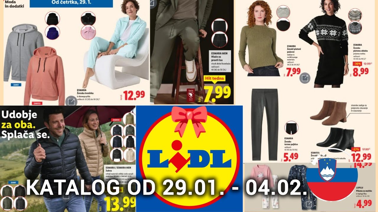 LIDL ✨ Lidlov Novi izdelki in Promocije ✨ za teden od 29.01 do 4.02 #lidlslovenija #lidl 