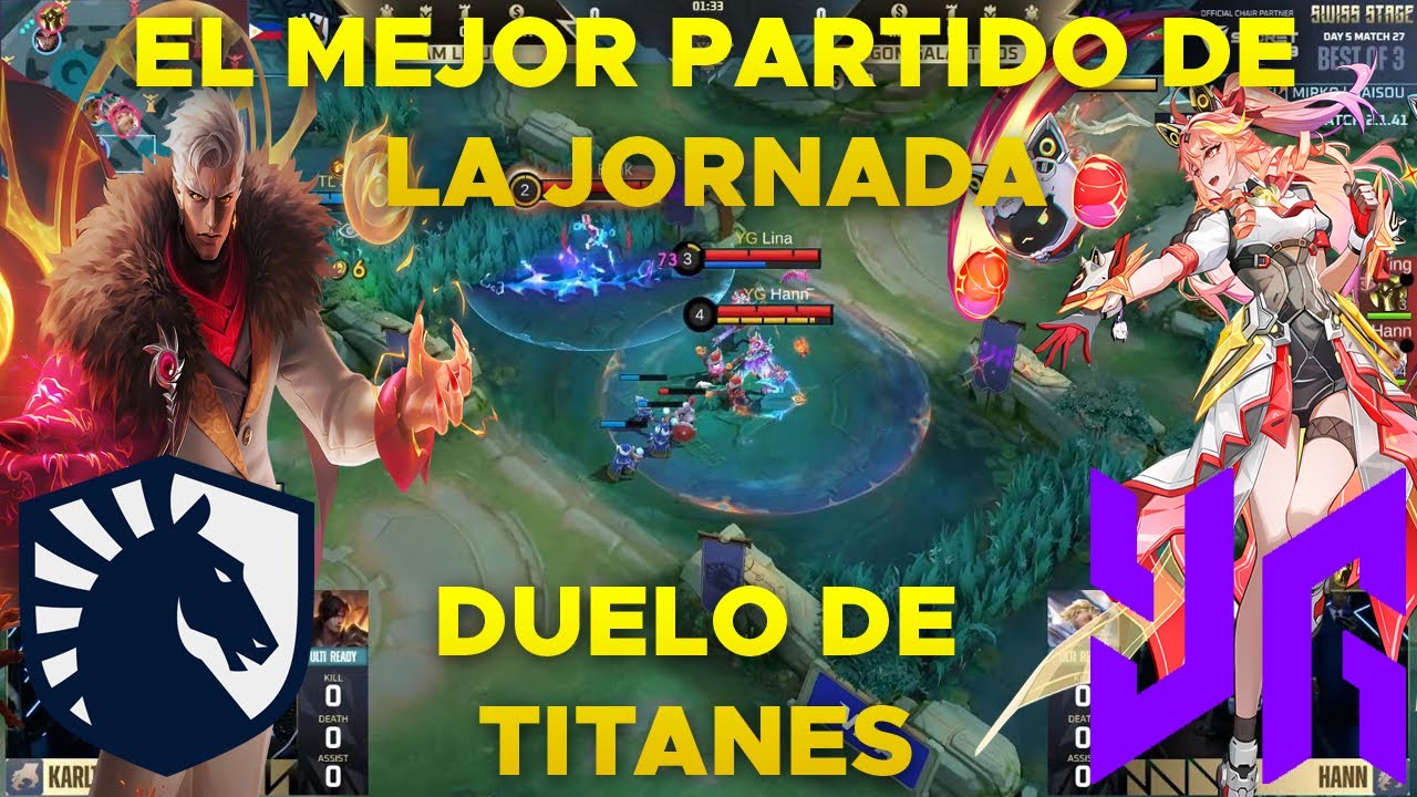 EL MEJOR PARTIDO DE LA JORNADA CON NIVEL DIOS,TEAM LIQUID PH VS YANGON GALACTICOS