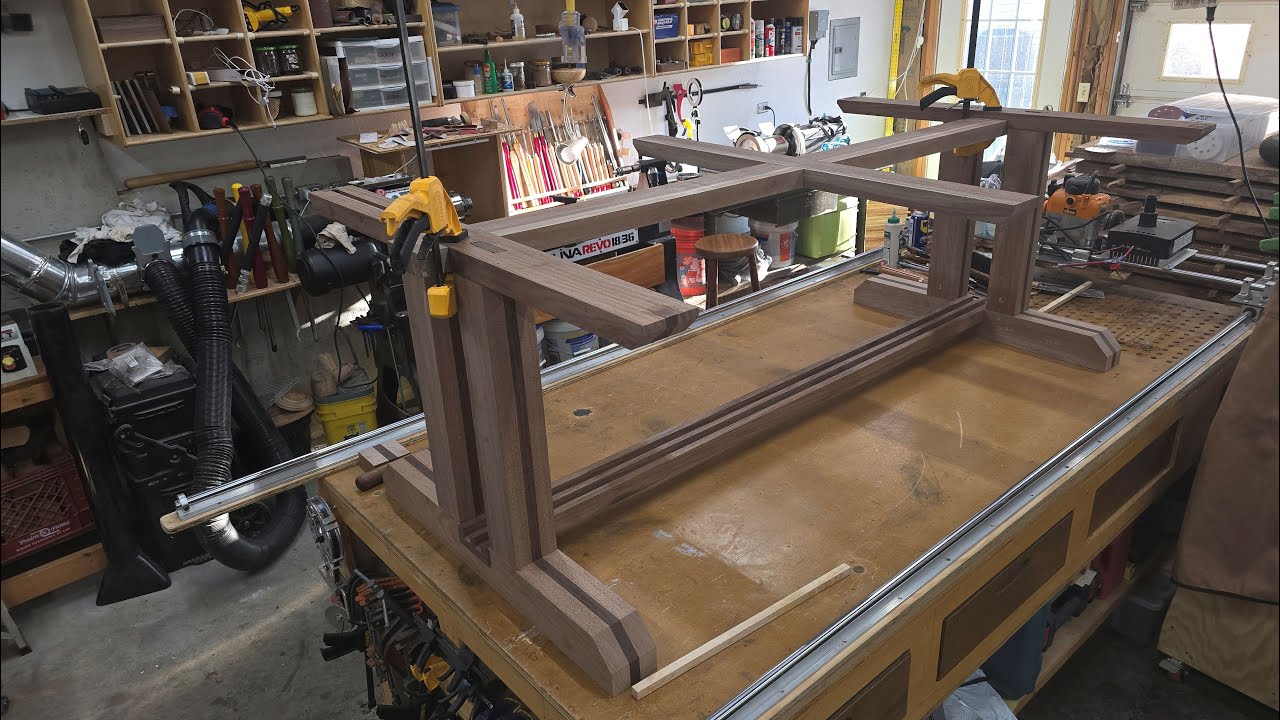 Game Table Vid 4 - Table Base Stretchers