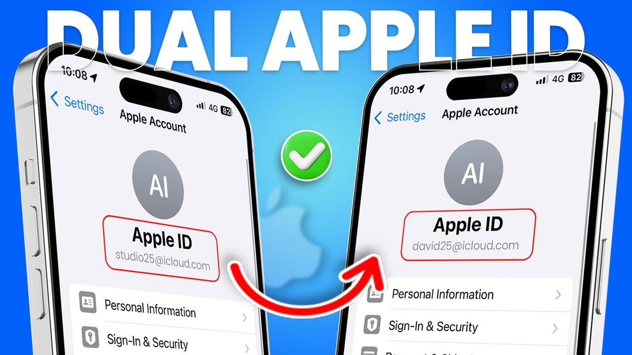 Как использовать два Apple ID на iPhone | Легкое управление несколькими учетными записями