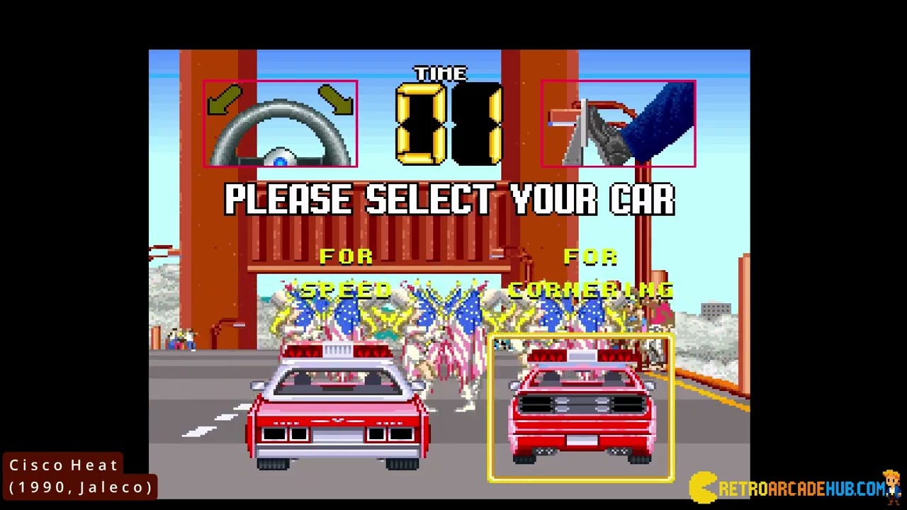 Cisco Heat (1990, Jaleco) for ARCADE