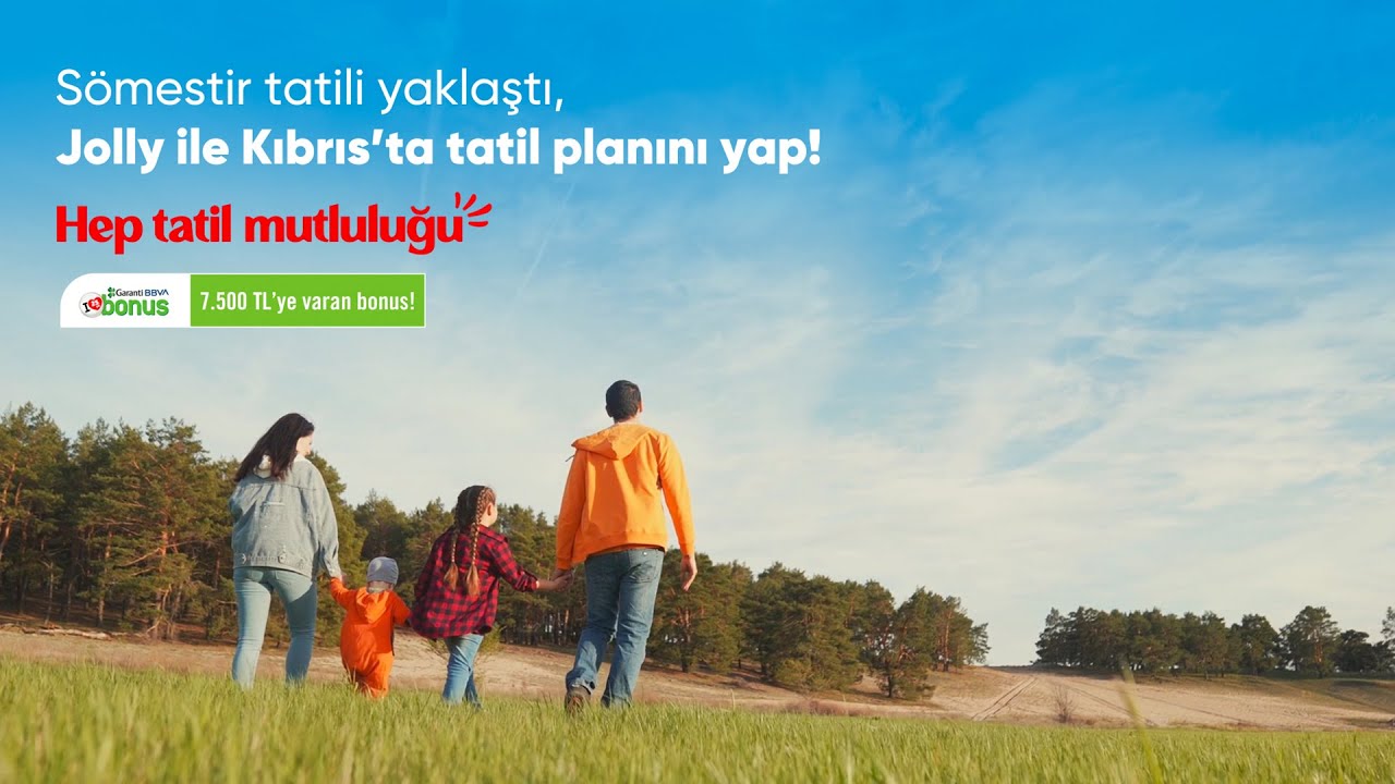 Sömestir tatili yaklaştı, Kıbrıs planını Jolly ile hemen yap! ✨