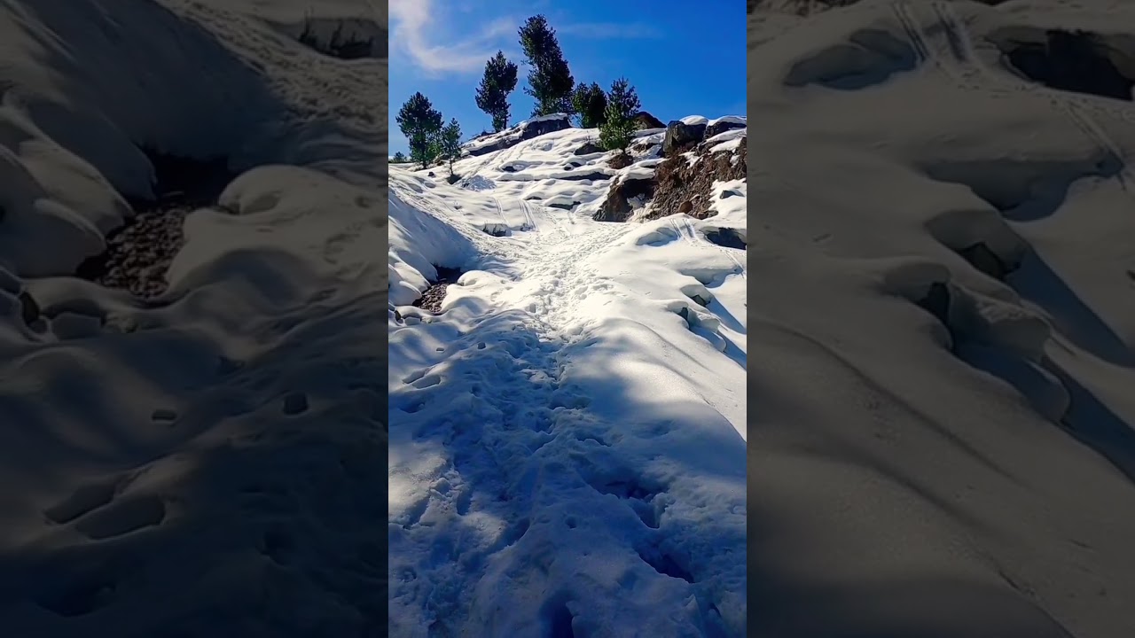heavy snowfall 😱swat view😍#shorts #youtubeshorts #viral #youtube #video