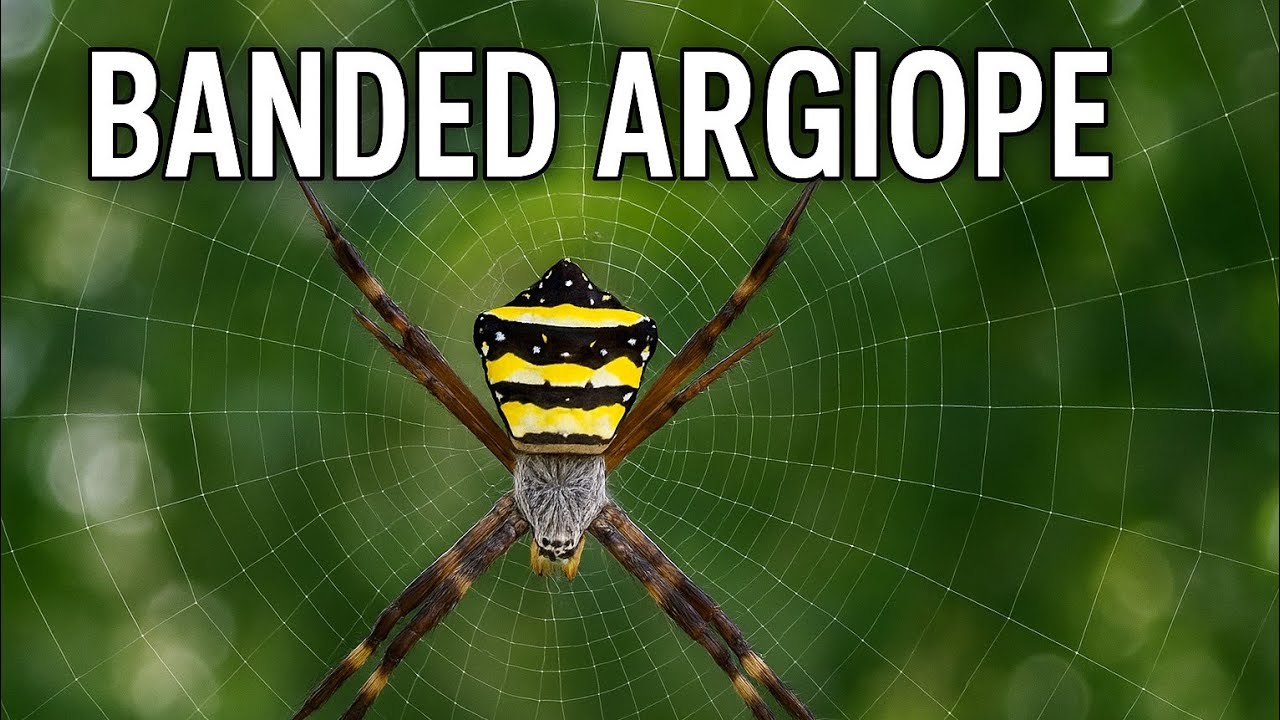 The Banded Argiope – The Cross-Weaving Spider | wildlife documentary