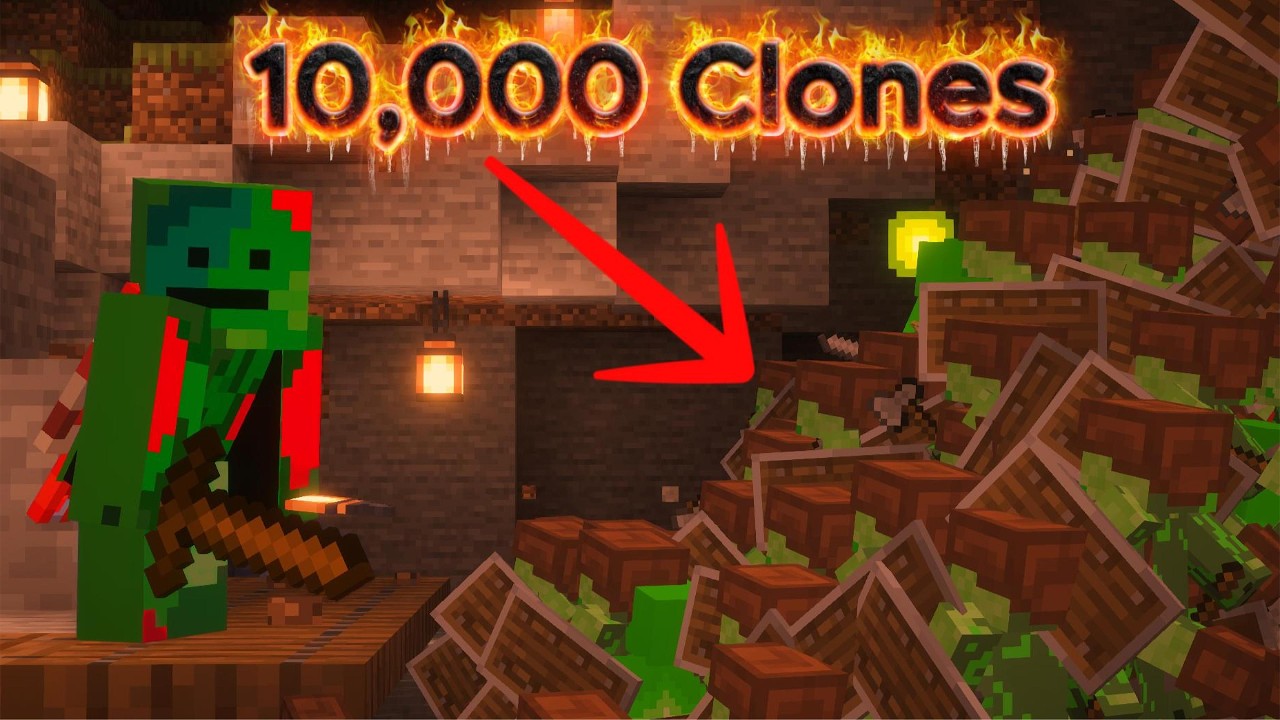 My Friend Vs 10,000 Clones