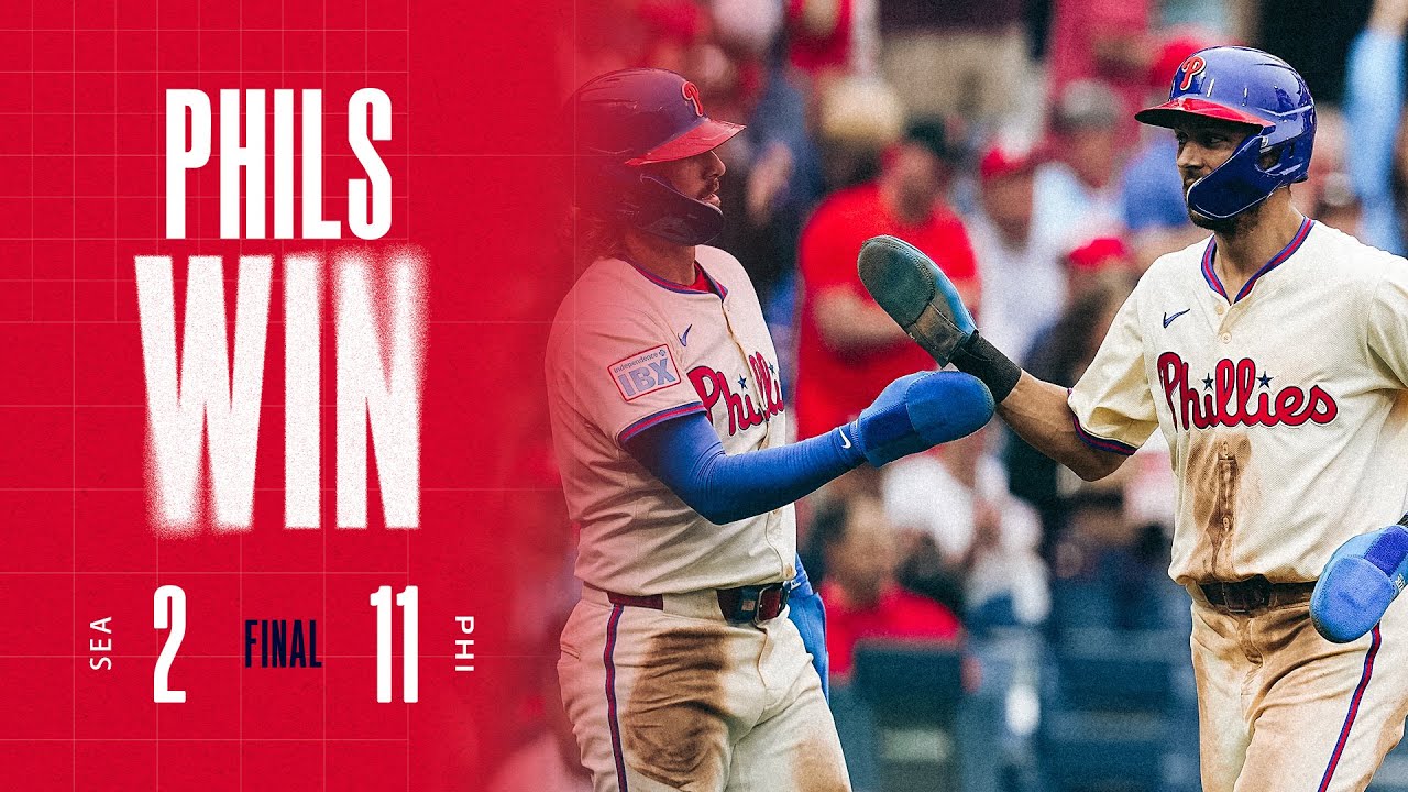 Mariners vs. Phillies Game Highlights (8/20/25) | MLB Highlights