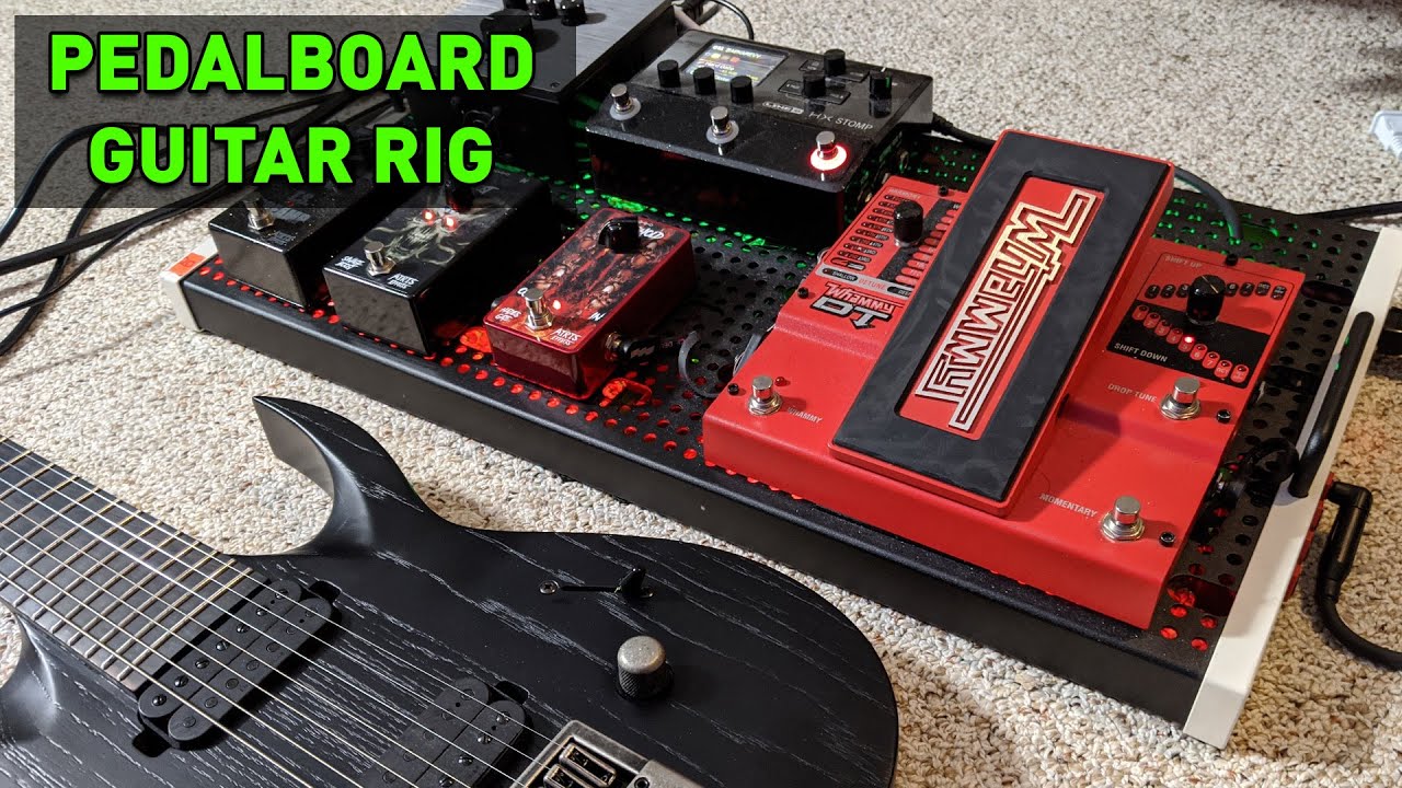 My GUITAR RIG 2020 (Pedalboard / HX Stomp for Metal Guitar)