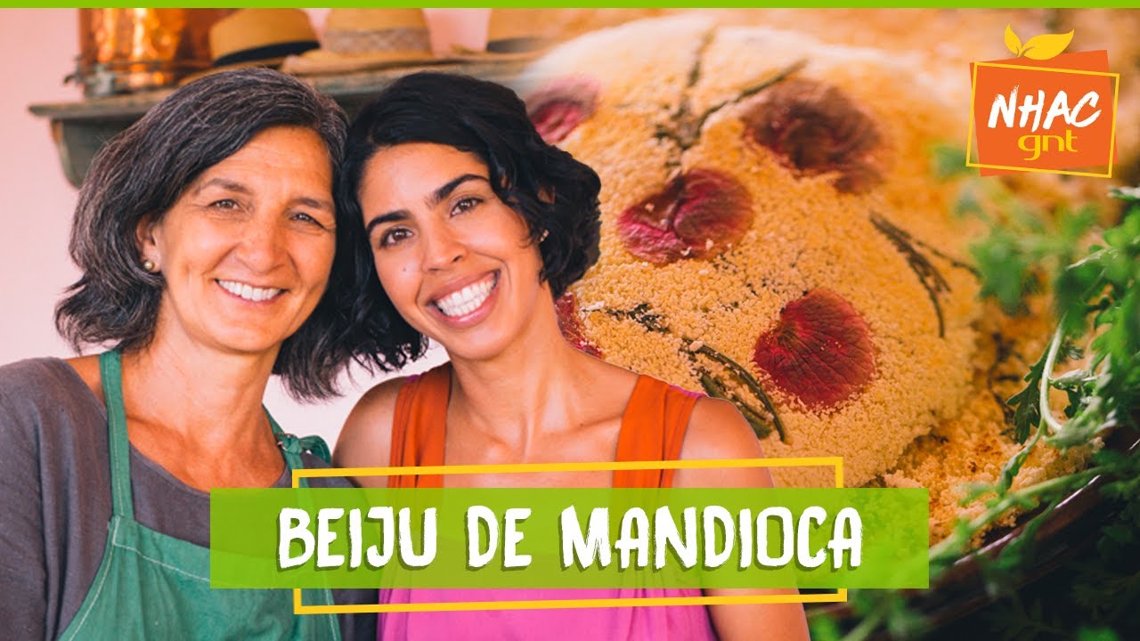 Neide Rigo e Bela Gil fazem BEIJU DE MANDIOCA com mentruz | Bela Gil | Refazenda