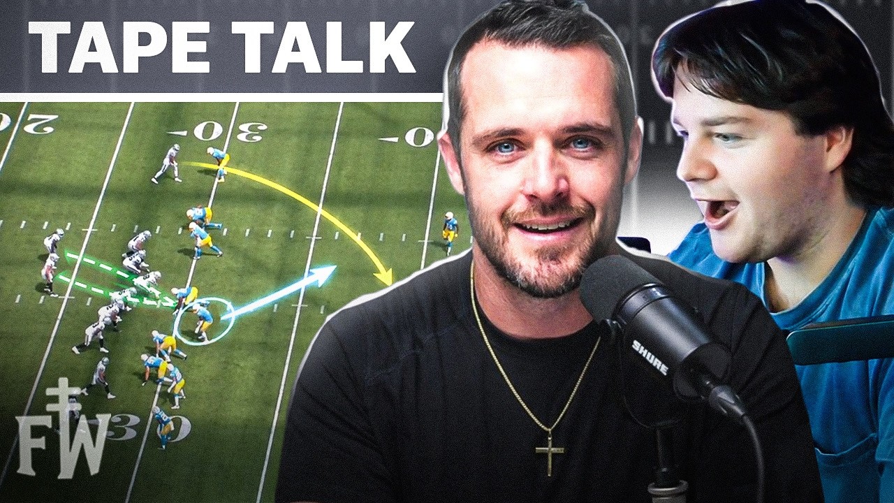 Derek Carr Breaks Down How NFL QB's Actually Read the Defense | Tape Talk