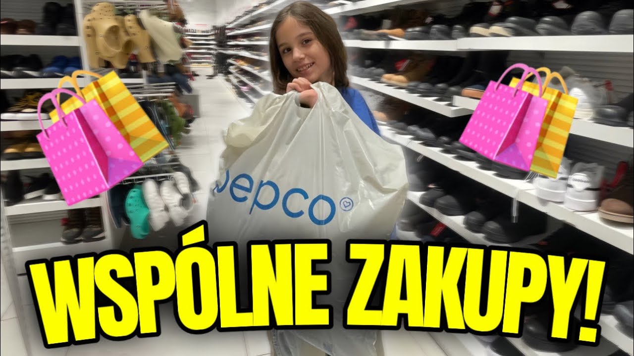 CHODŹCIE Z NAMI NA ZAKUPY! WYBIERAMY KURTKĘ I BUTY ❤️🥹