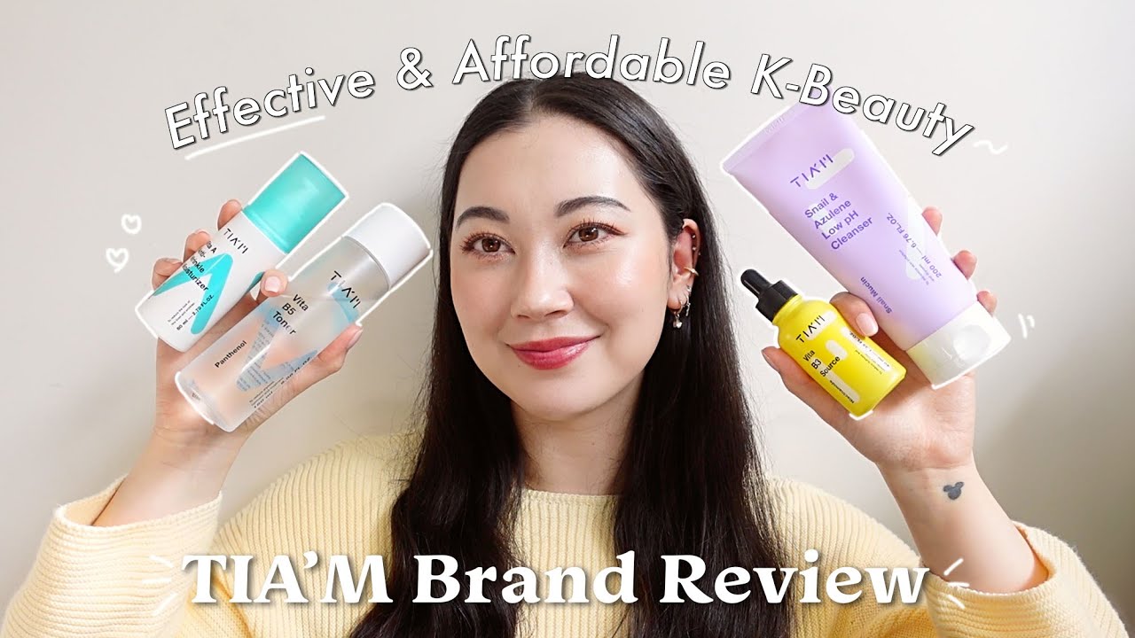 Effective & Affordable K-Beauty! TIA'M Brand Review~
