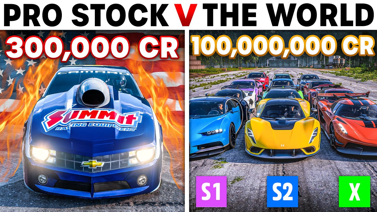 Forza Horizon 5 | Pro Stock Camaro VS The World | The Ultimate Fastest Drag Car In Forza History!