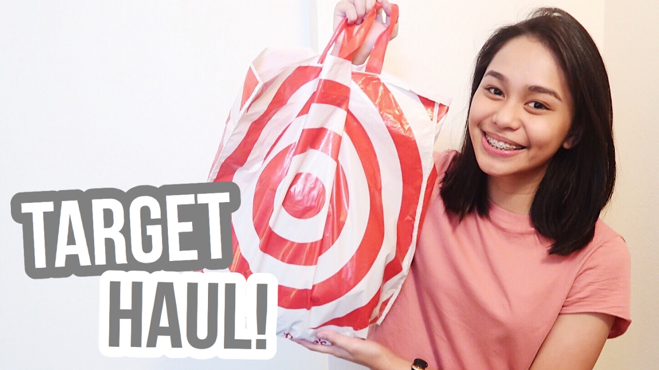 Target Haul + Trying My First Burger! | ThatsBella