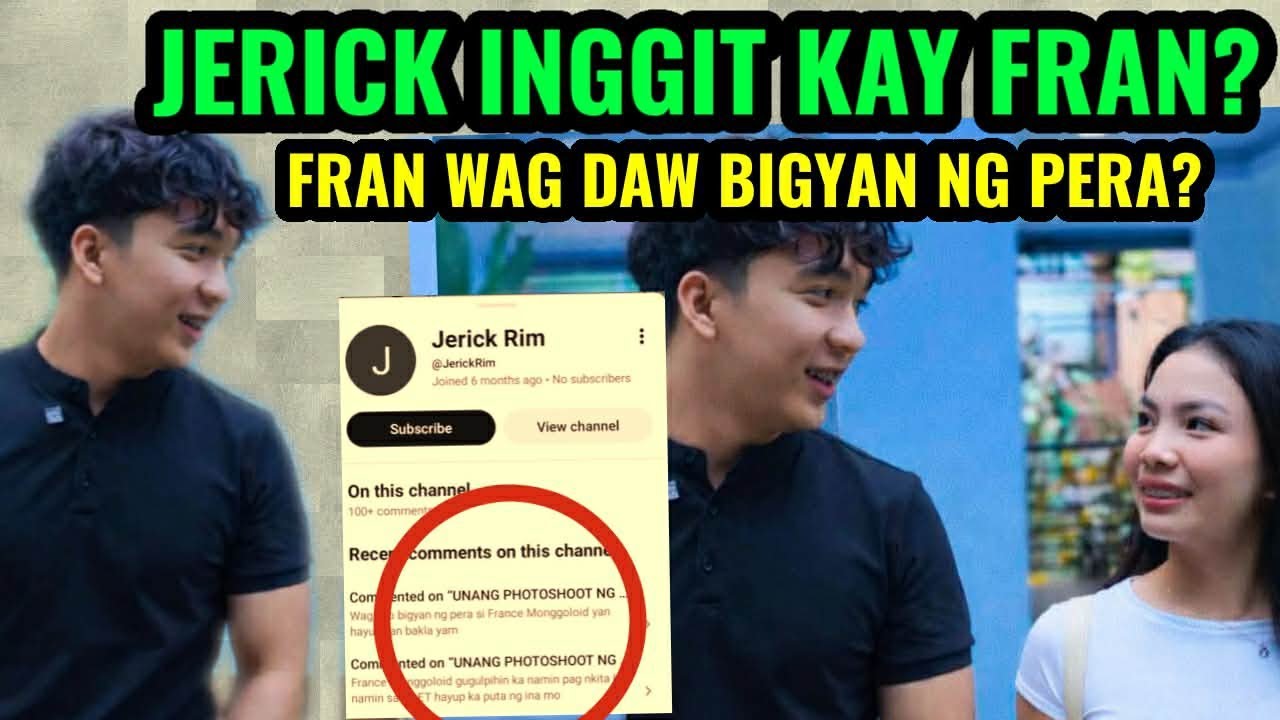 FRAN BINANTAAN? JERICK RIM NATUNTON NA KITA! IKAW YUN NOH? HALA KA! MAGTAGO  KA NA!