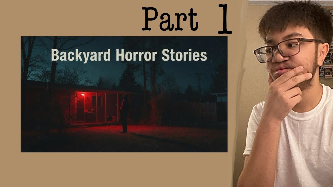 (Pt. 1) Reacting to 3 Scary TRUE Backyard Horror Stories by Mr. Nightmare 