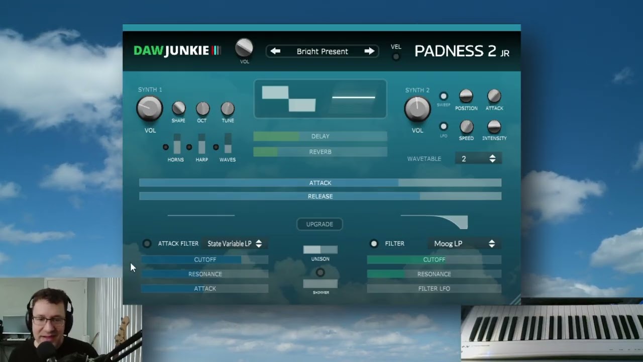 Padness 2 Jr  - Quick Demo and Explanation of Synth Controls