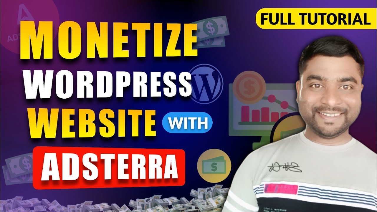 🤑Monetize Your Wordpress Website With Adsterra Ads | 🔥Adsterra Ads Setup Wordpress Blog Site 