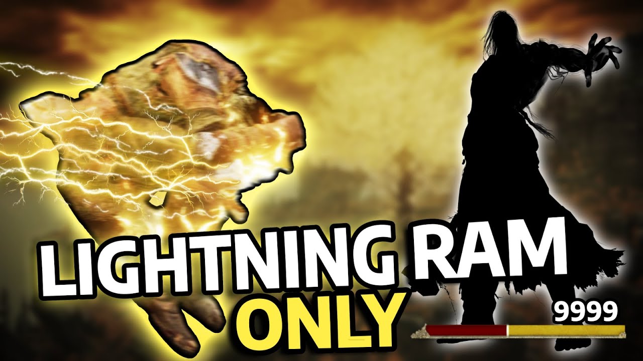 Можно ли победить Elden Ring, используя ТОЛЬКО Lightning Ram?