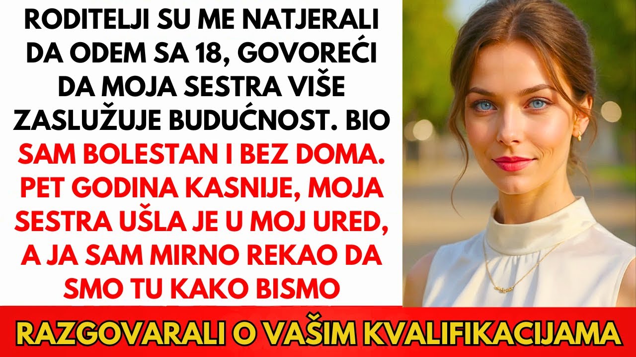 Roditelji Su Me Izbacili Sa 18 Zbog 