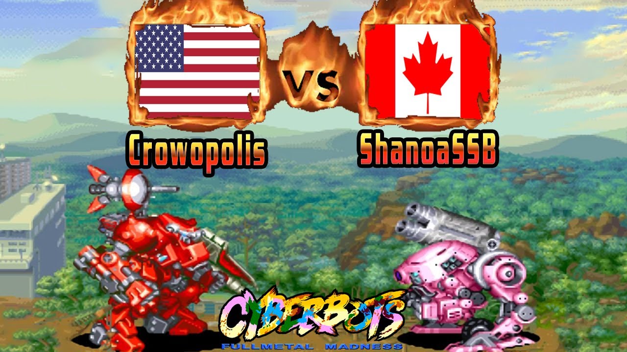 Cyberbots: Full Metal Madness - Crowopolis (USA) VS (CAN) ShanoaSSB [cybots] [Fightcade] サイバーボット