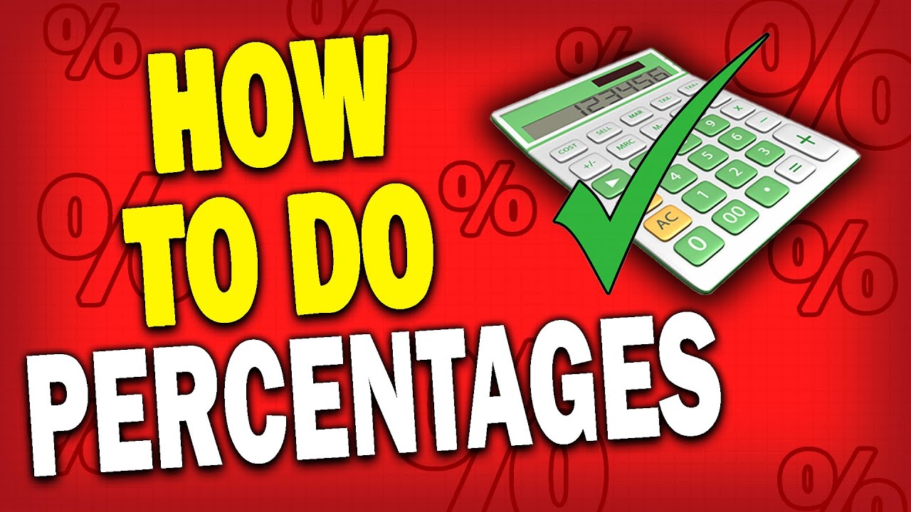 Maths Level 2 Functional Skills made EASY - Percentages with a calculator