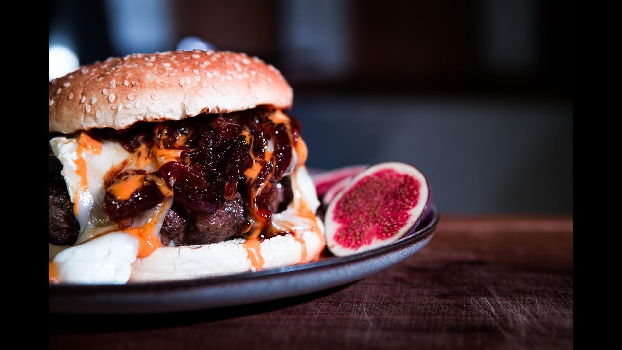 Folge 200 - Feigen Ziegenkäse Burger mit Schmorzwiebeln 