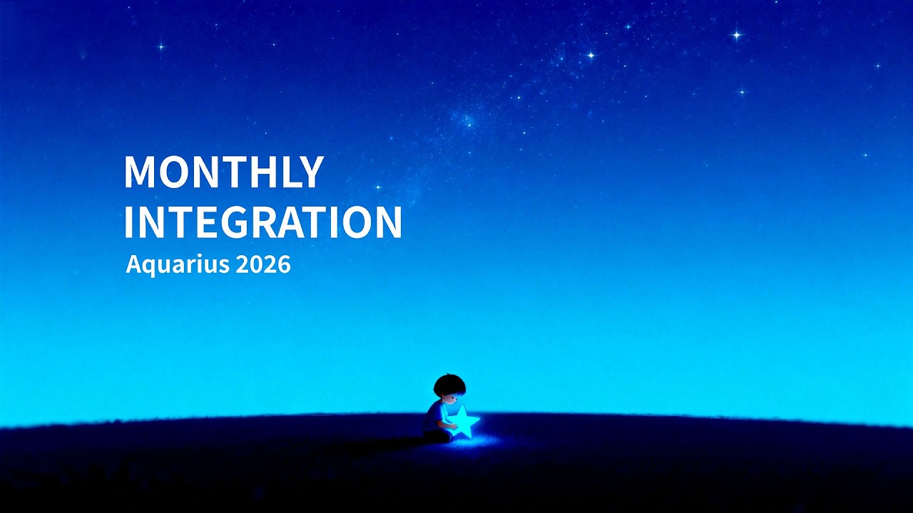 Stop “Improving” for a Month | Aquarius Monthly Integration Ritual | Musiverse