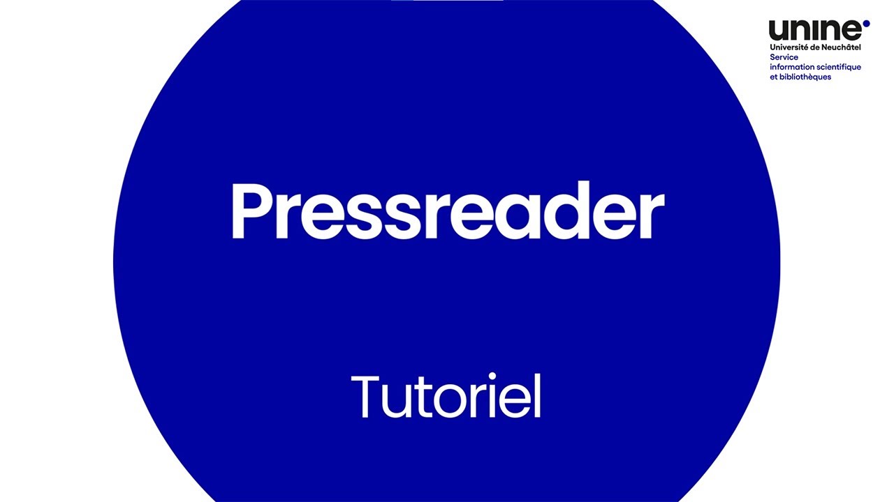 Pressreader - 1&egrave;re partie