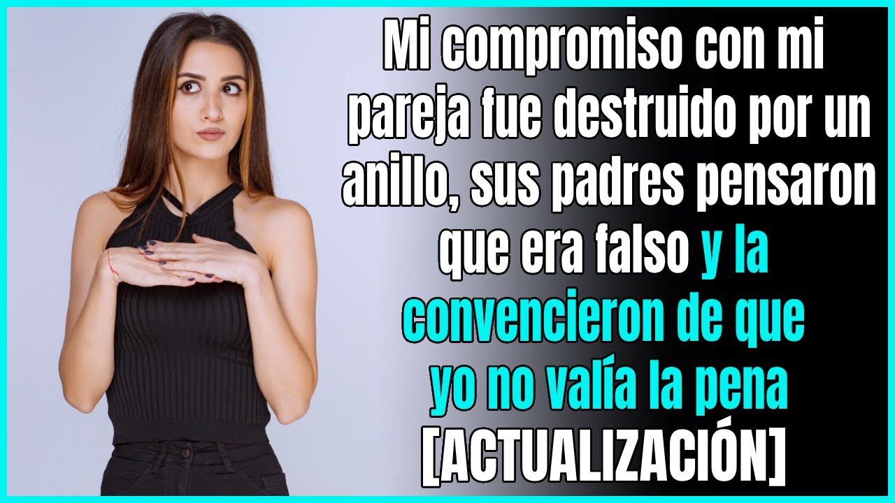 Mi compromiso con mi pareja está arruinado debido a un anillo.