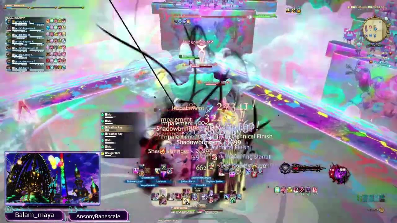 FFXIV - First M6S Clear - AAC Crusierweight M2 (Savage) - DRK OT POV